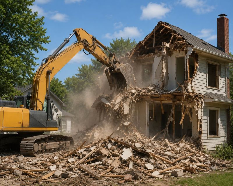 Home Demolition Service in Roseville, CA