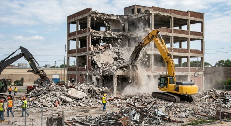 Building Demolition Service in Roseville, CA