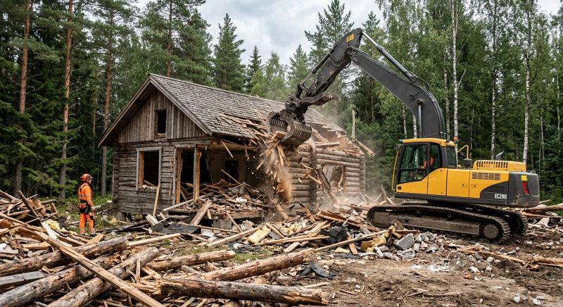Cabin Demolition in Cypress, TX