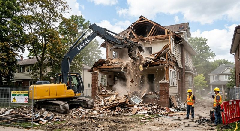 Cabin Demolition in Pearland, TX