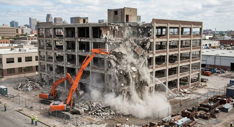 Commercial Site Demolition in Bergen County, NJ
