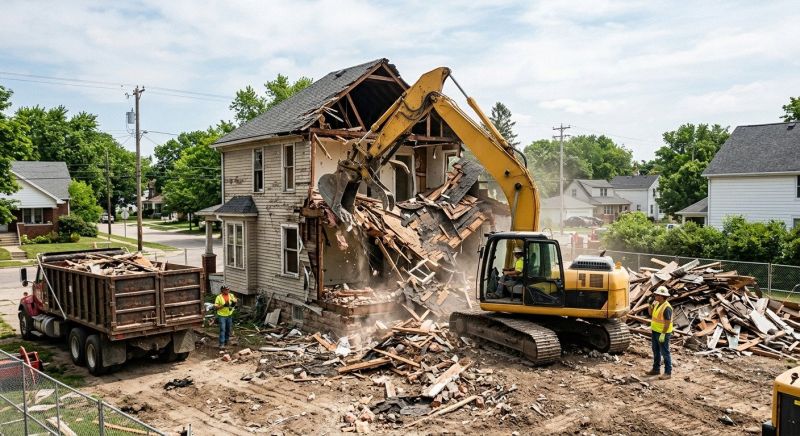 House Demolition Service in Roseville, CA