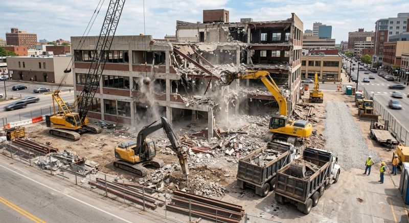 Industrial Demolition in Sacramento, CA