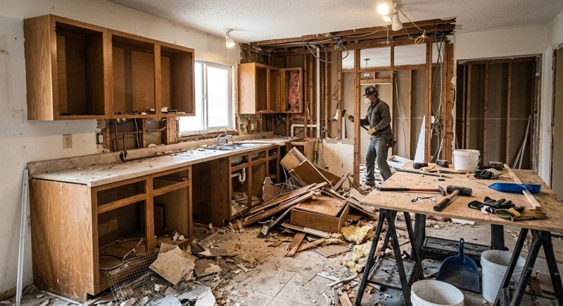 Kitchen Cabinet Demolition in Bergen County, NJ