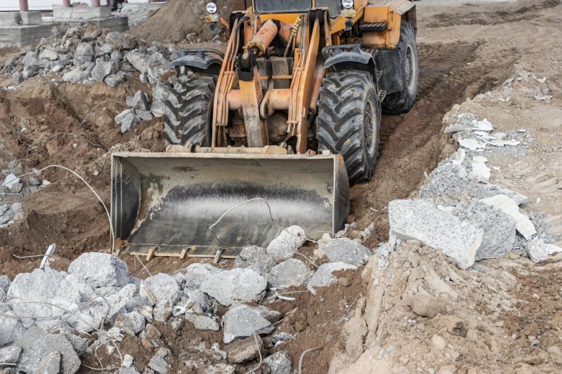 Demolition Equipment in Action